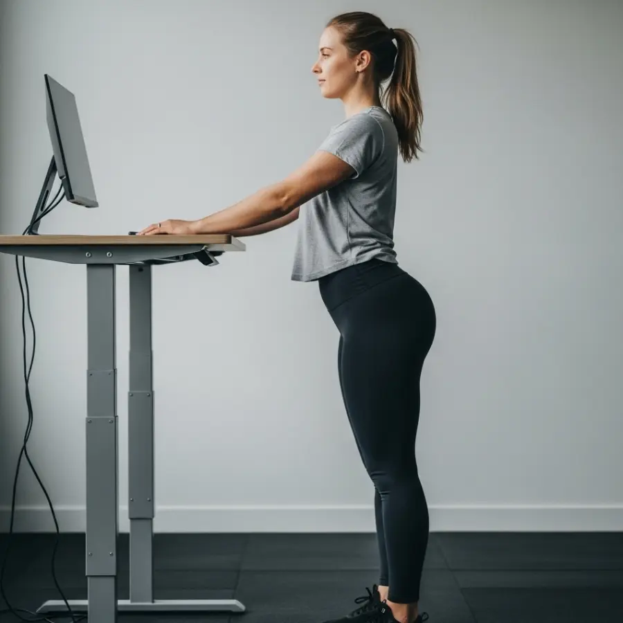 Glute Squeezes