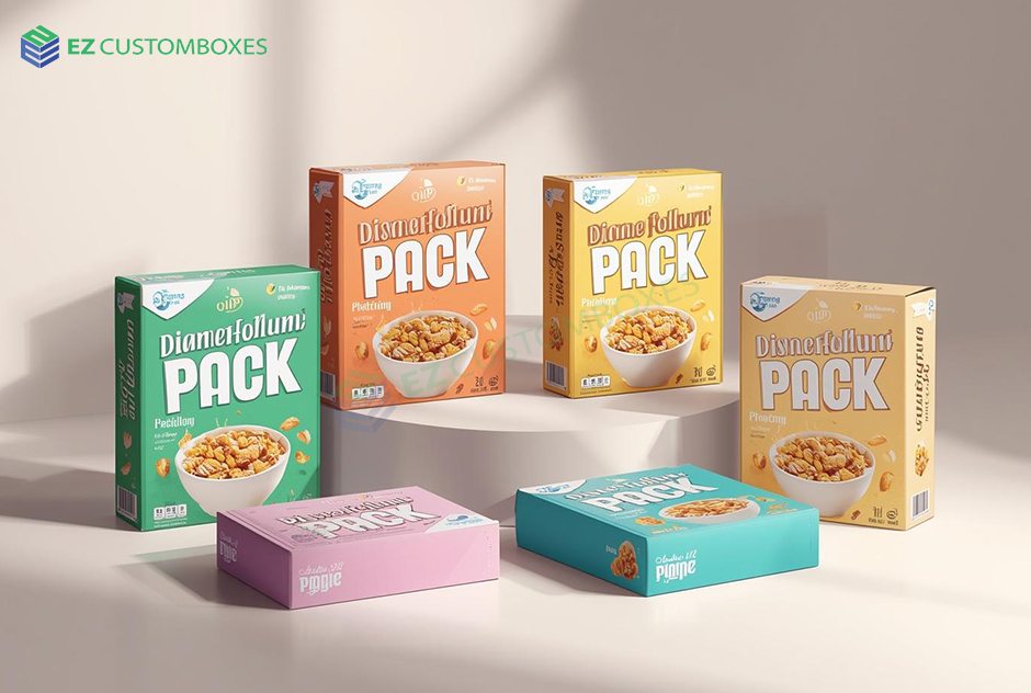 cereal boxes