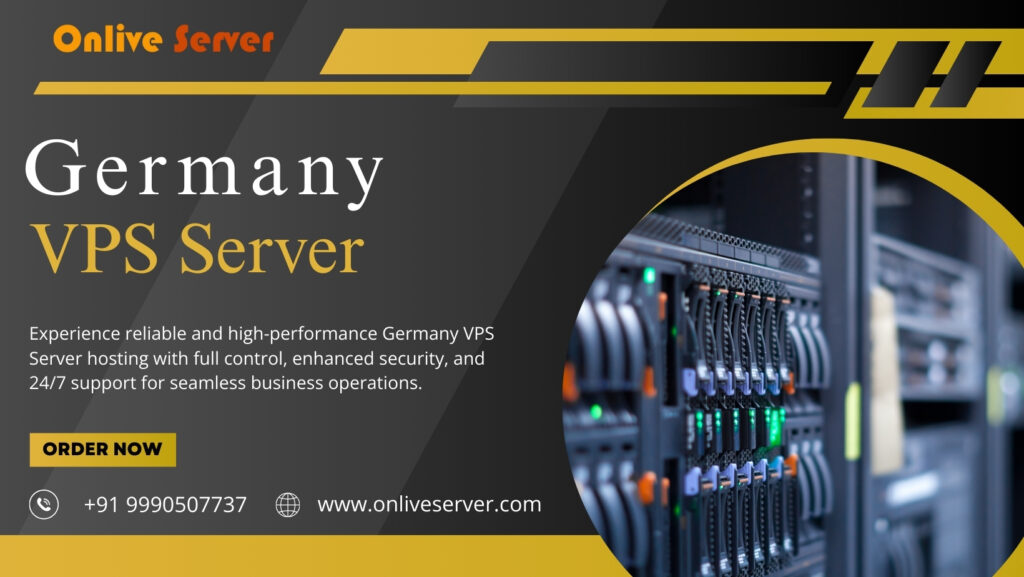 Onlive Server Premium Germany VPS Server for Scalable Web Infrastructure