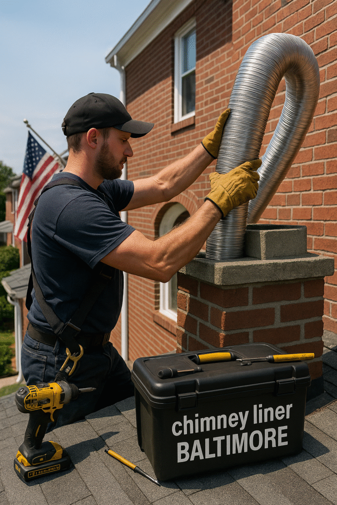 chimney liner Baltimore.