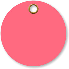 Stylish Custom Circle Tags to Elevate Your Branding
