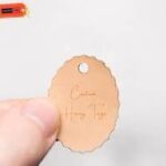 Elegant Custom Oval Tags to Enhance Your Brand Appeal