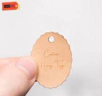 Elegant Custom Oval Tags to Enhance Your Brand Appeal
