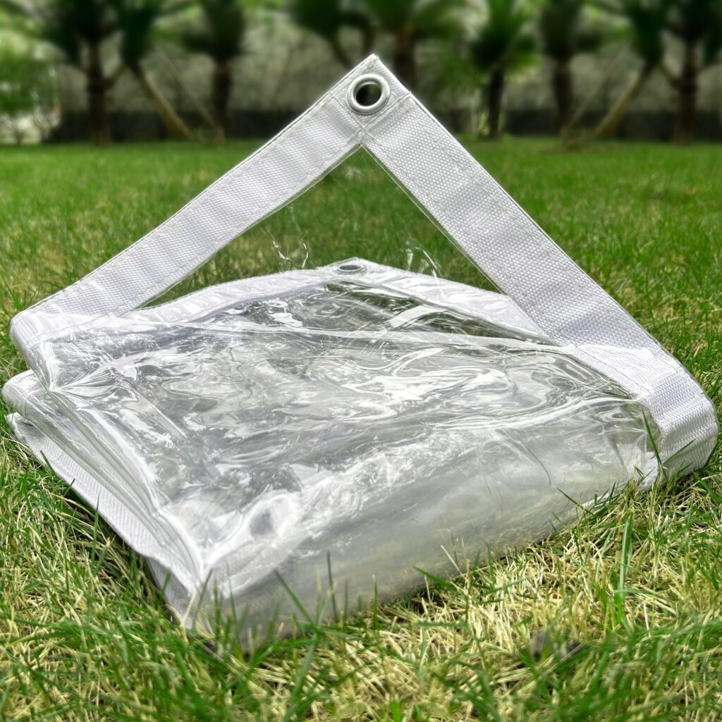 clear tarpaulin