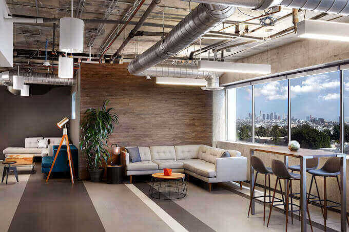 Entertainment company office space Los Angeles