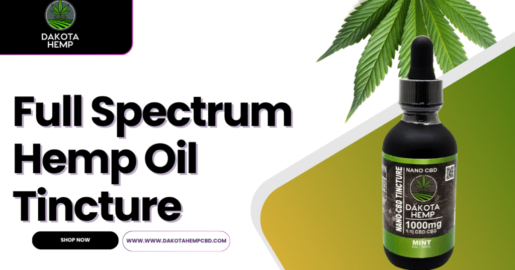 Full Spectrum Hemp Oil Tincture