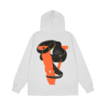 One Eye Snake Vlone Hoodie Black Back