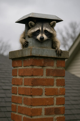 Animal Stuck in Chimney