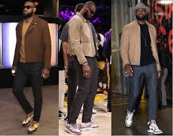 LEBRON JAMSE IN MULTIPLE OUTFITS