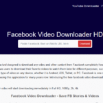 Facebook Video Downloader