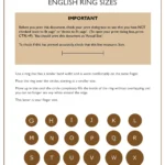 Ring Size Conversion Chart | Printable & On-Screen Tool