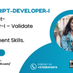 JavaScript-Developer-I – Validate Your Web Development Skills.