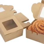 Pastry boxes with windows