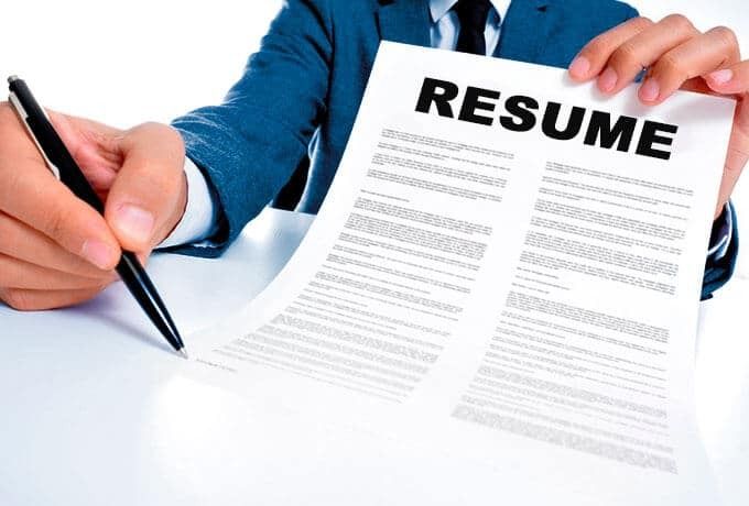 resume writing company