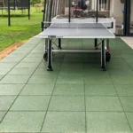 dalle caoutchouc amortissante